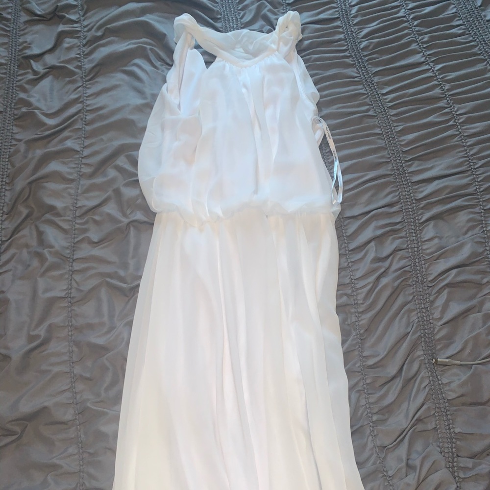 White gown